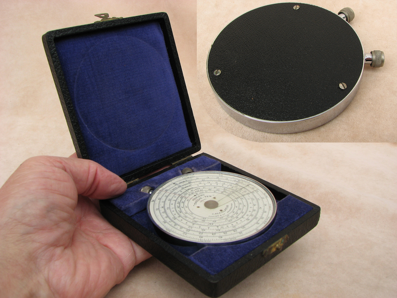 Fowlers Twelve Ten architects calculator in special presentation case